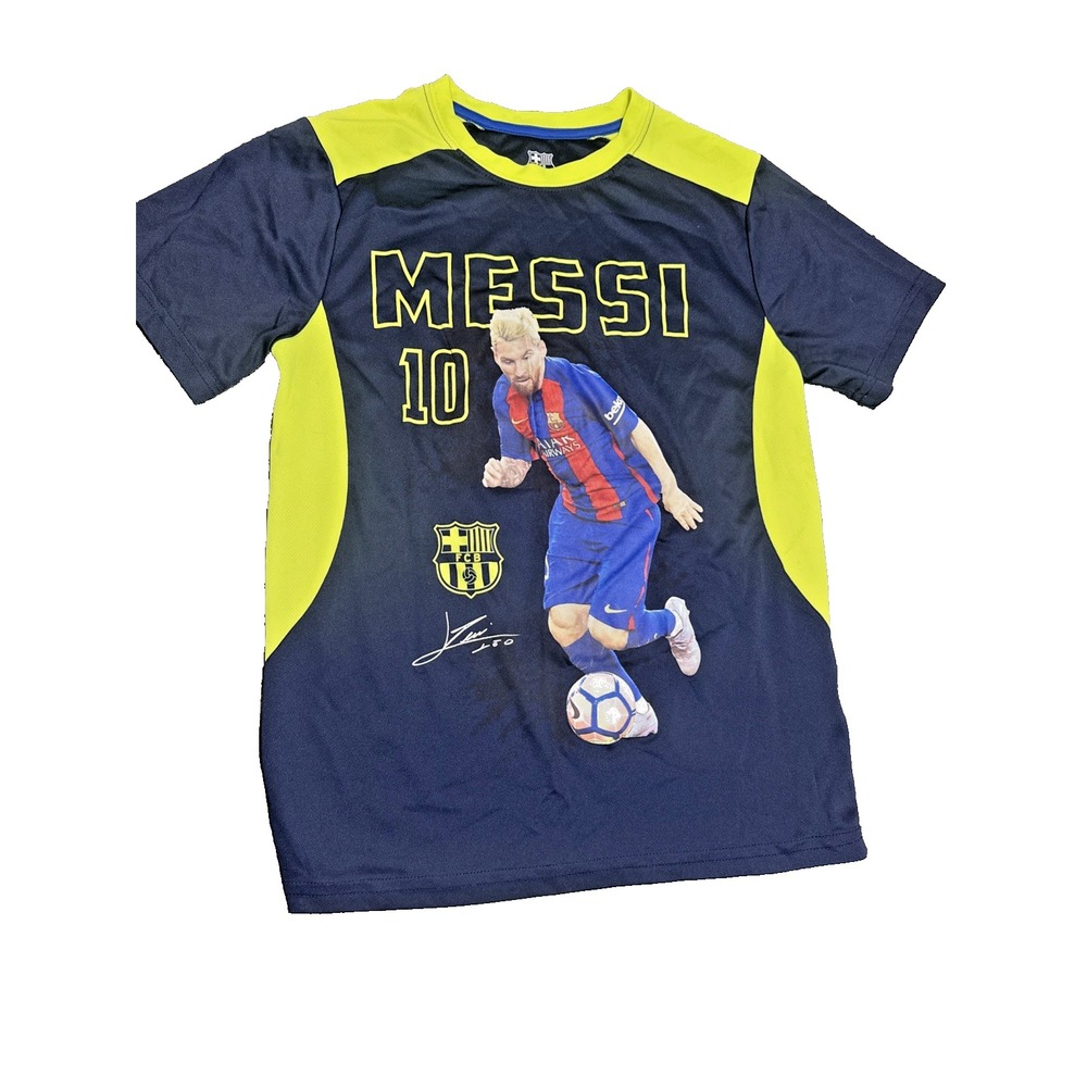 Messi Youth Jersey #10 FCB Size Large Shirt Boys Girls